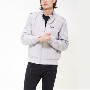 NWOT 80’s Members only white racer jacket